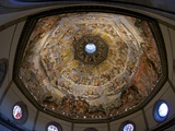 Last Judgement Frescoes of the Dome of Brunelleschi, by Vasari and Zuccari, Florence, UNESCO World 