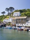 The Harbour in Polperro in Cornwall, England, United Kingdom, Europe