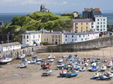 Tenby Harbour, Tenby, Pembrokeshire, Wales, United Kingdom, Europe
