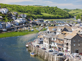 The River Looe at Looe in Cornwall, England, United Kingdom, Europe