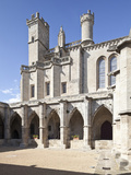 The Cloisters Inside Beziers Cathedral, Beziers, Languedoc-Roussillon, France, Europe