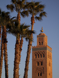 Minaret of the Koutoubia Mosque, Marrakesh, Morocco, North Africa, Africa