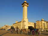 Mosque of Abu El-Haggag, Luxor, Egypt, North Africa, Africa
