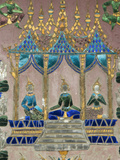 Mirror Mosaics, Reclining Buddha Shrine (Red Chapel), Wat Xieng Thong, UNESCO World Heritage Site, 
