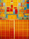 Detail of Integrated Circuit, Intel Museum, Santa Clara, California, Usa