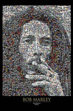 Bob Marley - Photomosaic I Giant Poster