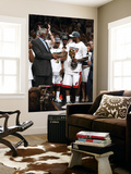 Miami, FL - June 21:  Former NBA Hall of Famer Bill Russell presents the Bill Russell NBA Finals MV