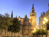 Spain, Andalucia, Sevilla, Cathedral and Giralda Tower