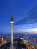 Germany, Berlin, Alexanderplatz, Tv Tower (Fernsehturm)