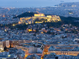 View of the Acropolis and the Parthenon Athens, Greece