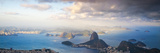 Brazil, Rio De Janeiro, Cosme Velho, View of Sugar Loaf from Cocovado