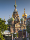 Russia, St. Petersburg, Center, Church of the Saviour of Spilled Blood on Griboedov Canal