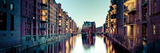 Germany, Hamburg, Warehouses and New Apartments in the Converted Speichrstadt District