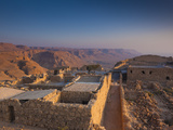 Israel, Dead Sea, Masada View of the Masada Plateau