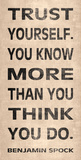 Trust Yourself