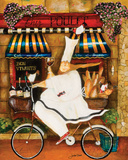 Chef in Paris Art Print