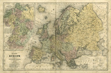 Embellished Map of Europe