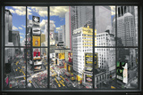 New York Window Poster