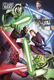Clone Wars-Good vs Evil Poster