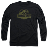 Long Sleeve: Jurassic Park - Distressed Logo