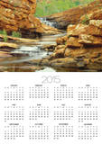 Waterfall in Bell Gorge in the Kimberley Range of Western Australia