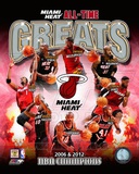 Miami Heat All Time Greats Composite
