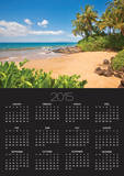 Secluded sandy beach on Maui