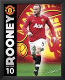 Manchester United FC Wayne Rooney Sports Poster Print