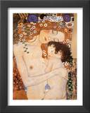 Three Ages of Women - Mother and Child Framed Art Print