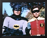The Dynamic Duo Batman and Robin TV Poster Print
