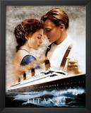 Titanic Movie Leonardo DiCaprio Kate Winslet Poster Print