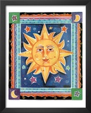 Alison M Jerry (Celestial Sun) Art Print Poster