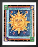 Alison M Jerry (Celestial Sun) Art Print Poster