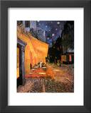 Buy The Caf&eacute; Terrace on the Place du Forum, Arles, at Night, c.1888 at AllPosters.com