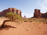 Monument Valley on the Navajo Indian Reservation, North Window, Arizona, USA