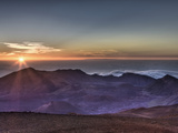Sunrise at Haleakala Crater, Maui, Hawaii, USA