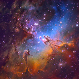 M16 (NGC 6611) the Eagle Nebulis 7000 Light Years Away,