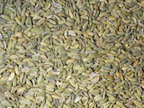 Whole Dried Fennel Seeds Used as a Spice or Herb (Foeniculum Vulgare), Native To Southern Europe