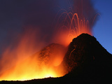 Buy Lavflow from the Base of Hornito on Mount Etna Volcano During the 2006 Eruption at AllPosters.com