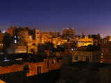 San'A by Night, Yemen