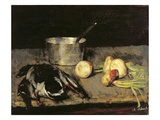 Still Life with Casserole and Wild Duck, 1885 (Oil on Canvas)