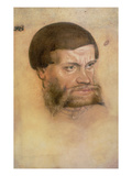 Portrait Thought to Be of John the Steadfast, Elector of Saxony,(Crayon and W/C)