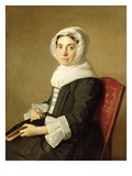 Mary Adam, 1754 (Oil on Canvas)
