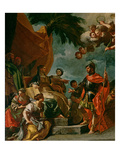 Barak and Deborah (Oil on Canvas) (Detail of 67670)