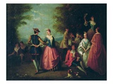 Rural Entertainment (Oil on Canvas)