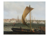View on the Thames with Westminster Bridge, C.1743-44 (Oil on Canvas)