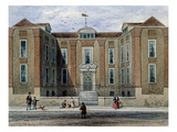 An Ancient Mansion, Called Pitchett Hall, South Side of Union St., Southward, 1828 (W/C on Paper)