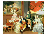 George, 3rd Earl Cowper, with the Family of Charles Gore, C.1775 (Oil on Canvas)