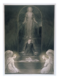 Mary Magdalene at the Sepulchre, C.1805 (W/C and Pen and Black Ink on Paper)