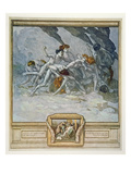 Illustration from Dante's 'Divine Comedy', Inferno, Canto Xxx: 22, 1921 (W/C on Paper)